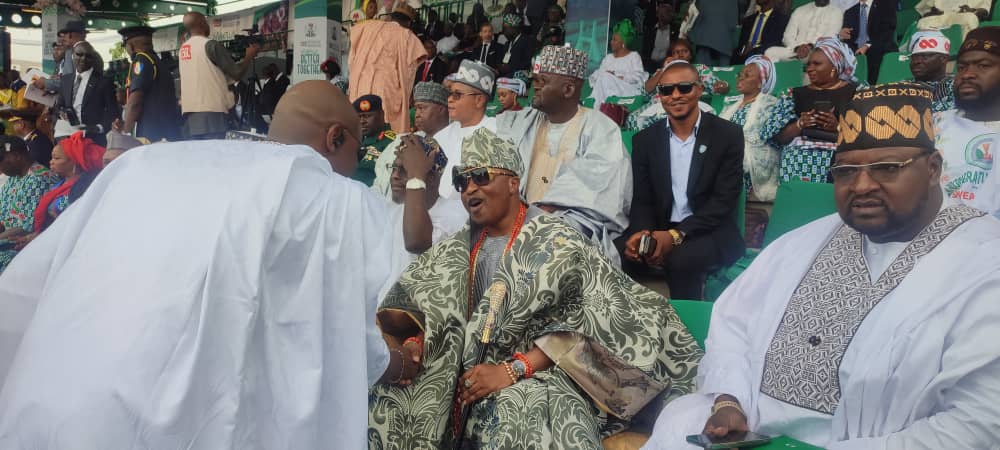 Guests at President-elect Bola Tinubu's inauguration at the Eagle Square, Abuja, on Monday, May 29, 2023