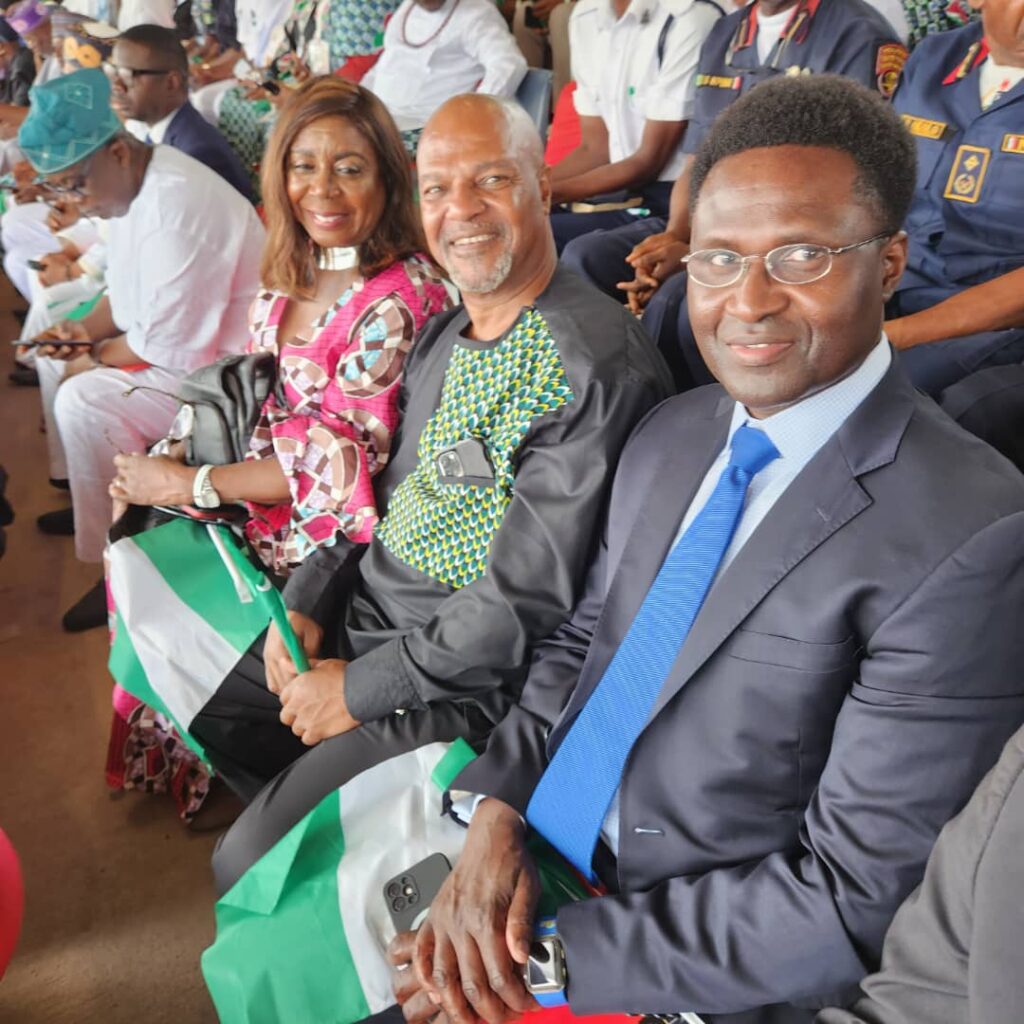 A delegation from Chicago, USA, at President Bola Tinubu's inauguration on Monday, May 29, 2023
