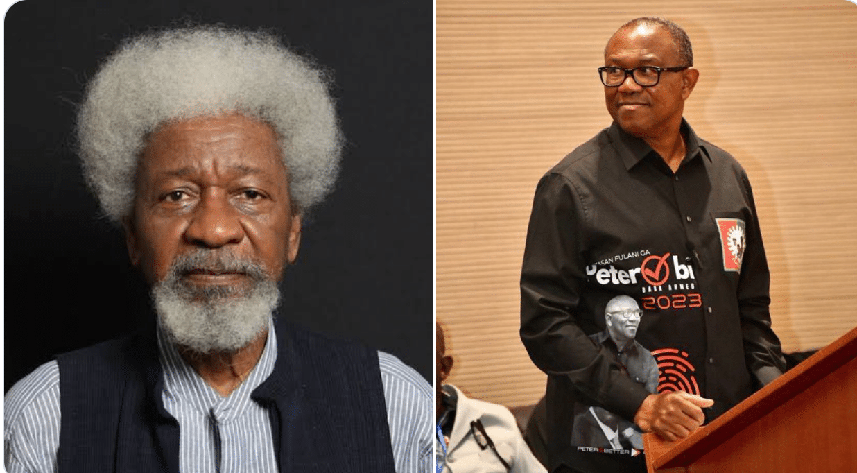 Peter Obi Visit Soyinka 