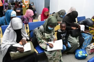 Sudan war evacuees