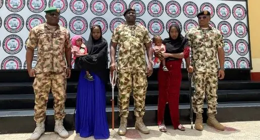 Nigerian Troops Rescue 2 Kidnapped Chibok Girls