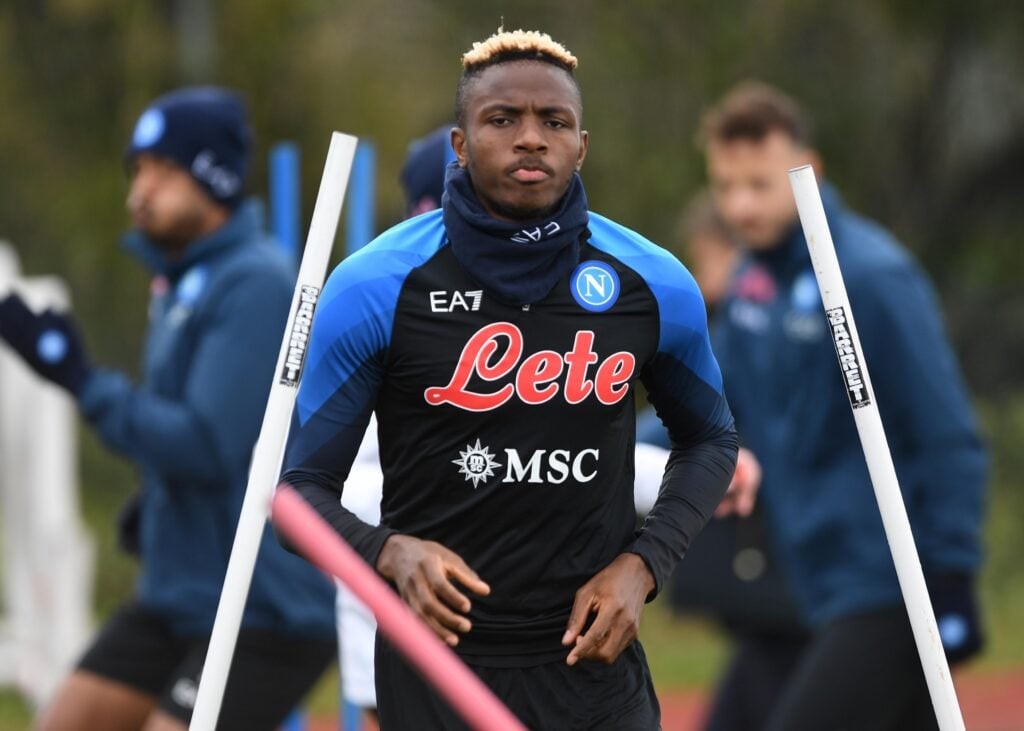 Napoli President De Laurentiis Firm on Retaining Osimhen Despite European Giants' Interest