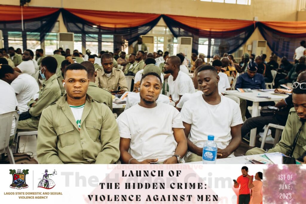 Participants at the Launch of “The Hidden Crime, Violence Against Men” project