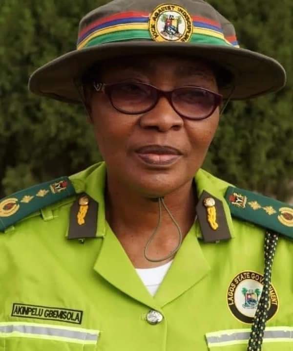 LAGESC Corps Marshal, CP Gbemisola Akinpelu (retd)