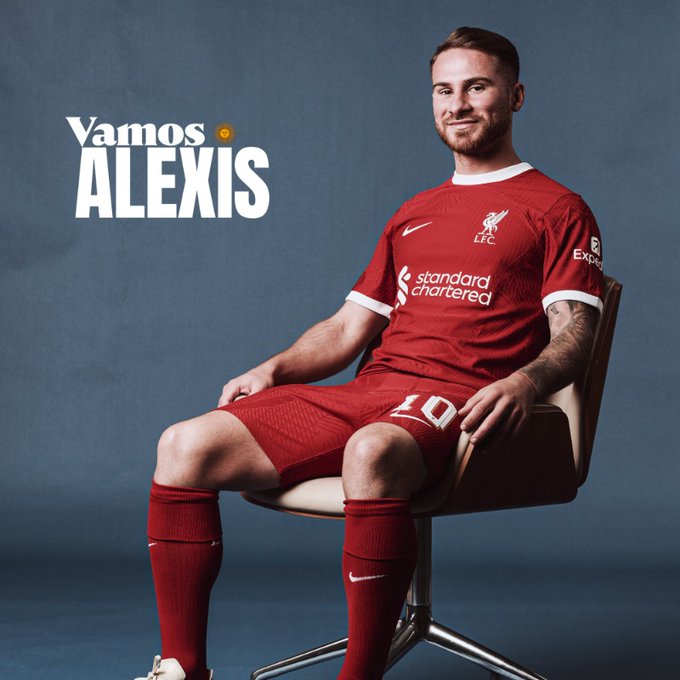 Liverpool Officially Unveils New Signing, Alexis Mac Allister