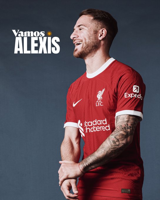 Liverpool Officially Unveils New Signing, Alexis Mac Allister