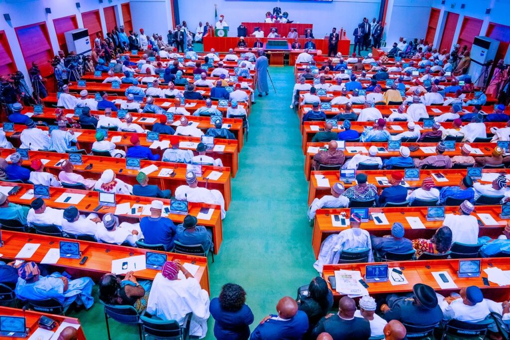 The Nigerian Senate chamber