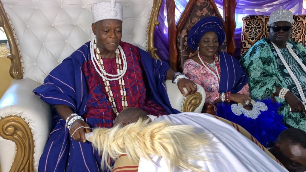 His Royal Majesty, Oba (Engr.) Moses Oluwafemi Agunsoye ll, Atunluse of Egboroland, Ijebu-Jesa