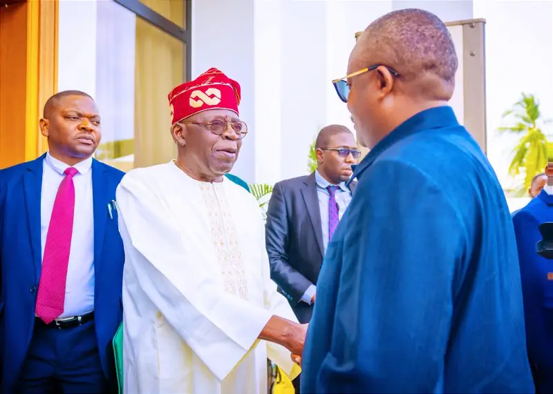 Guinea Bissau President Visits Tinubu