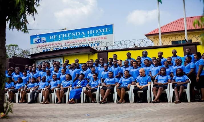 Students of the Bethesda Home for the Blind