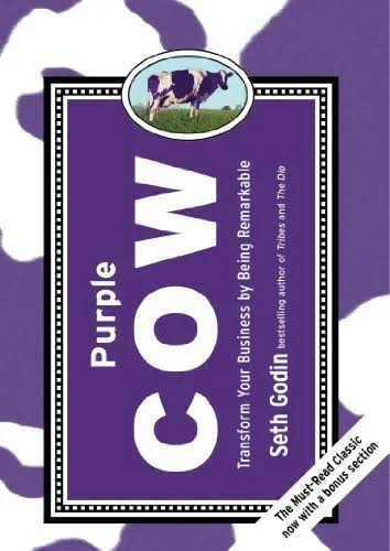Cover of "Purple Cow" by Seth Godin