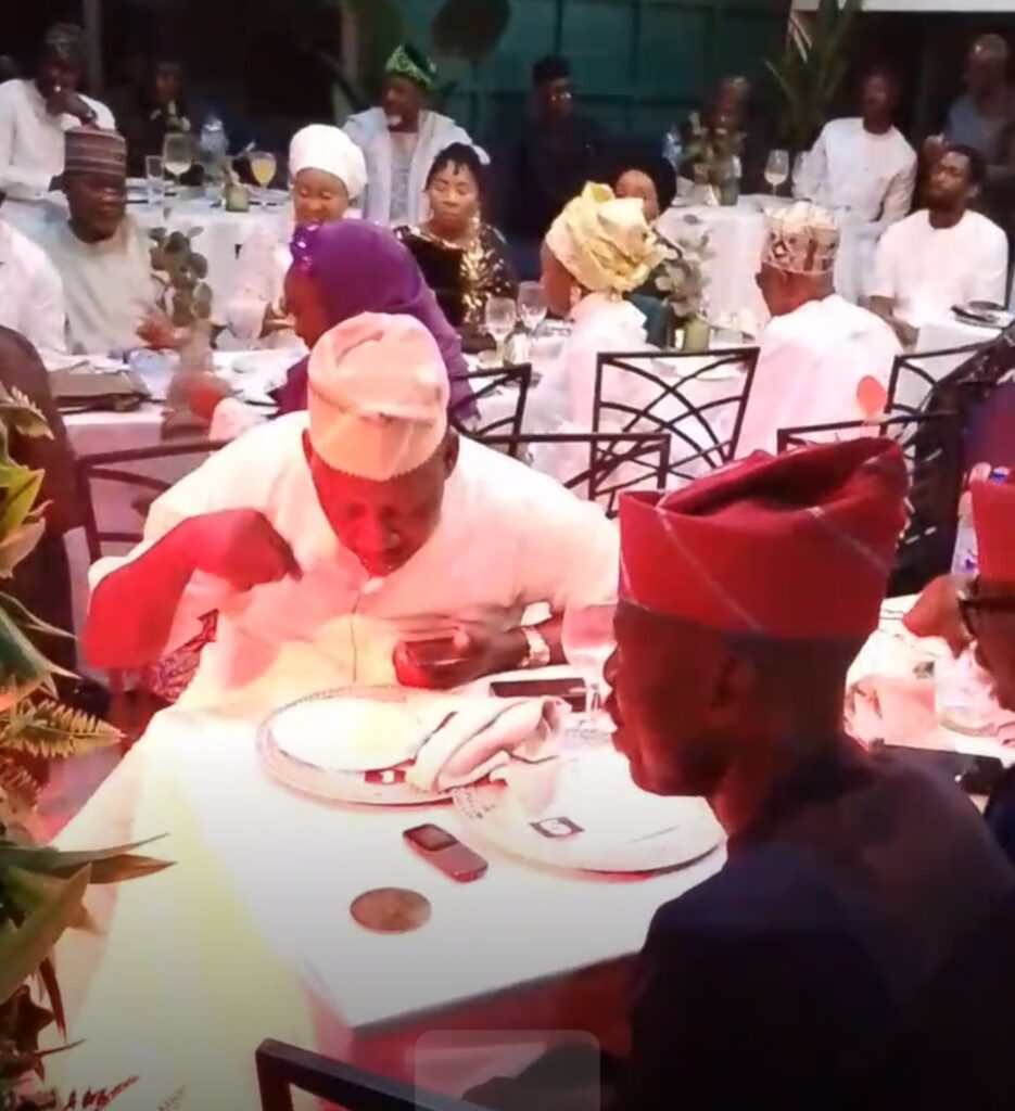 Some of the guests at the reception held in honour of the new Minister of State for Health and Social Welfare, Dr. Tunji Alausa