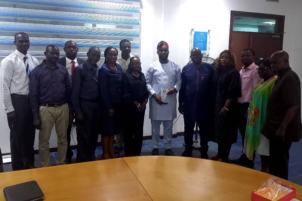 NIME members and LWC staff during the courtesy visit