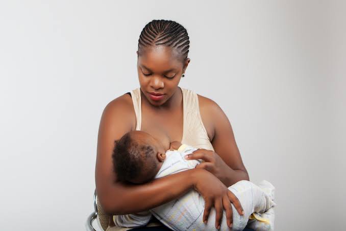 File photo: A mother breastfeeding her child