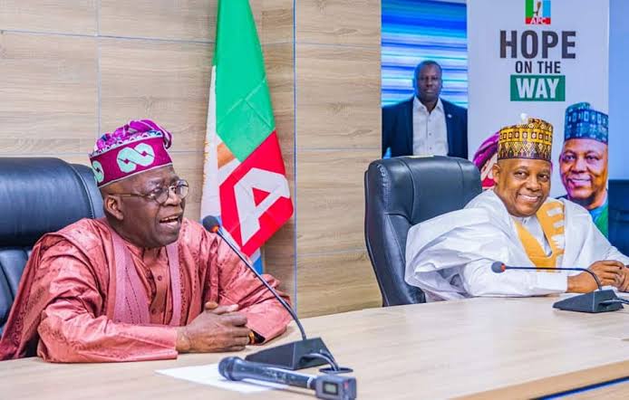 President Bola Ahmed Tinubu and Vice-President Kashim Shettima