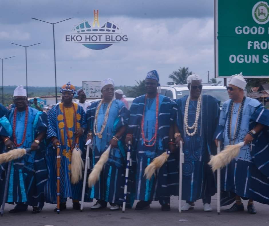 Visiting Ijebu Obas from Lagos State