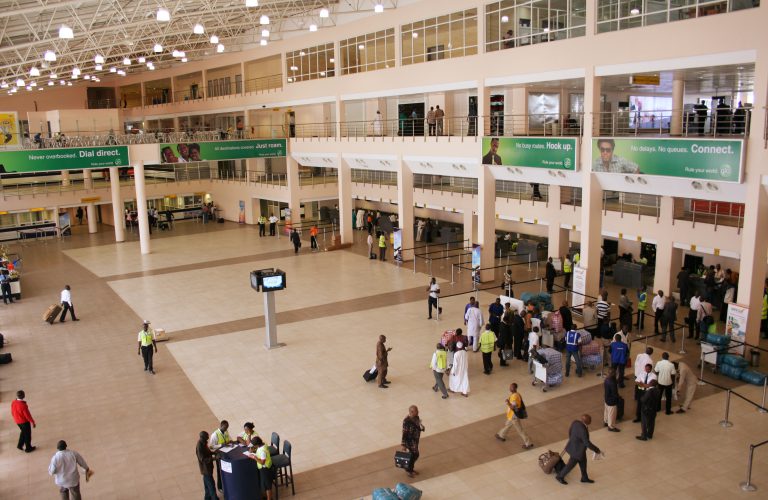 Murtala Muhammed International Airport (MMIA) airport terminal