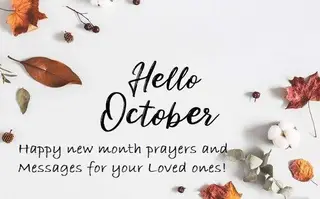 100 Happy New Month Of October Messages And October Wishes For All