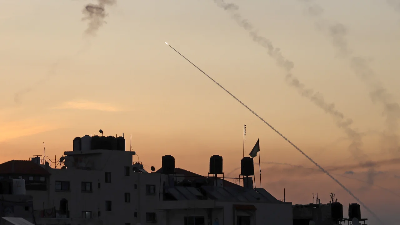 Rockets fired from Gaza at Southern Israel Region. 