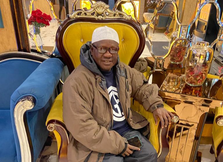 Oba Nelson Obayomi Ogunlari, the Olowu Of Owu-Ikosi Kingdom in London, United Kingdom (UK)