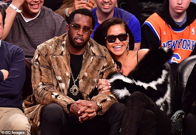 Diddy and Cassie while they were still a couple