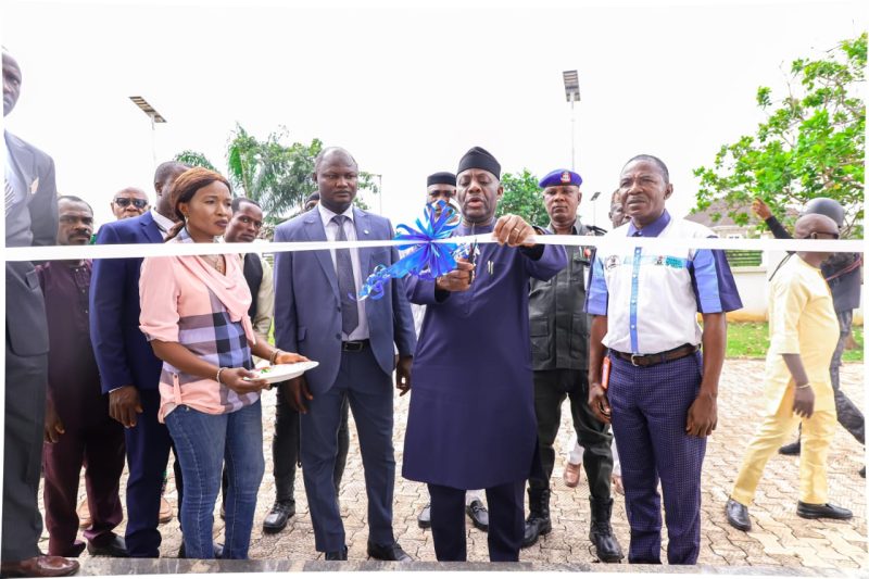 Minister of Health and Social Welfare, Dr. Tunji Alausa at the Federal College of Dental Technology & Therapy, Enugu.