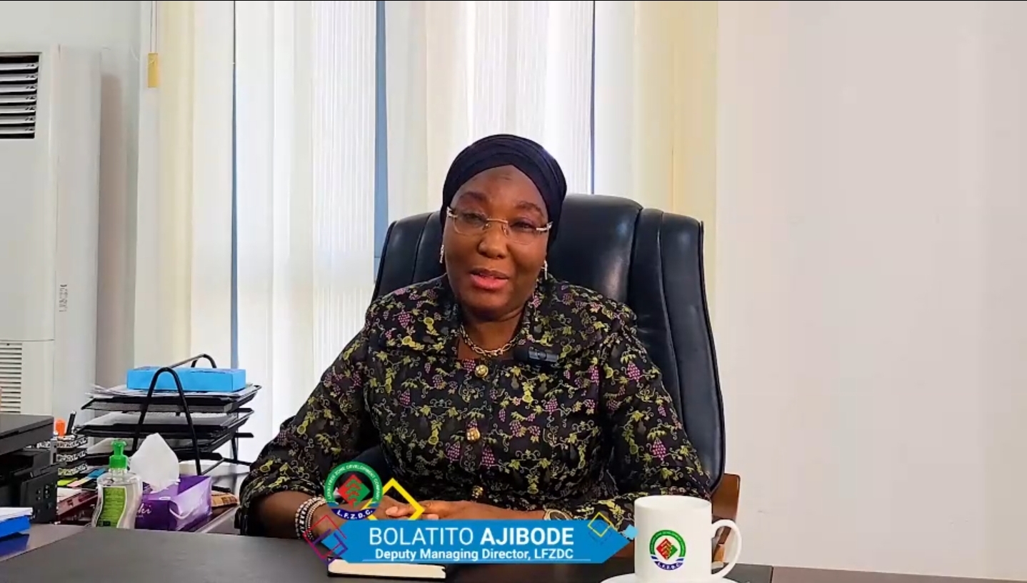 Mrs Bolatito Ajibode, the Deputy Managing Director of the Lekki Free Zone