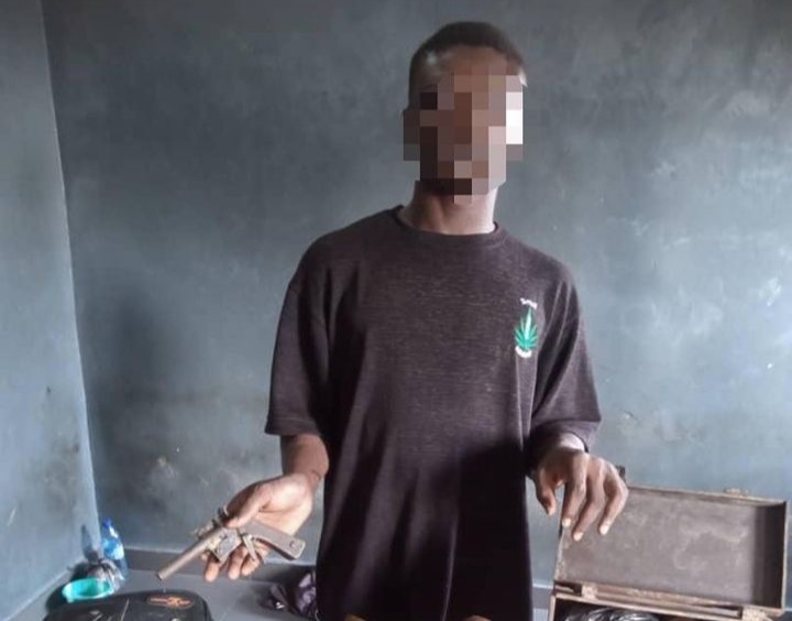 Suspected cultist, Ahmed Ololade aka Small Mercy