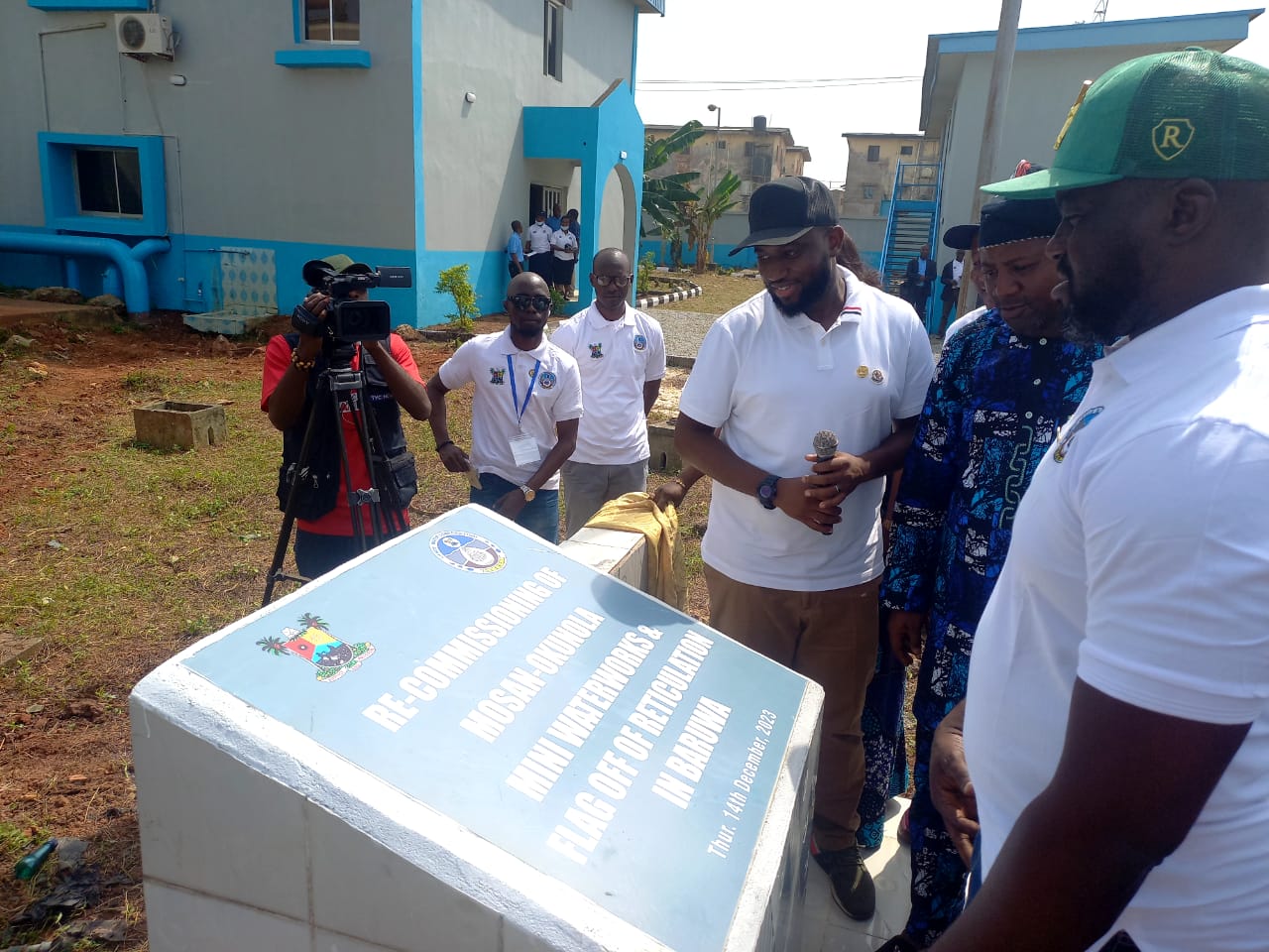 Lagos State Government re-commissions the newly rehabilitated Mosan-Okunola Mini Waterworks