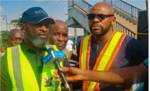 Commissioner for Transportation, Mr. Oluwaseun Osiyemi, announced traffic diversion at Island-Iyana Oworo carriageway