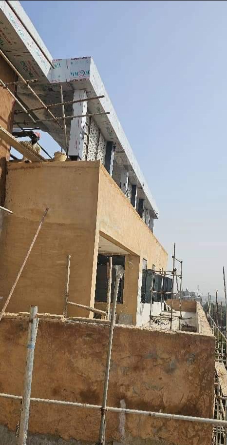 The building under construction at Isaac John by Oba Dosumu Street, GRA Ikeja, opposite Radisson Blu Hotel