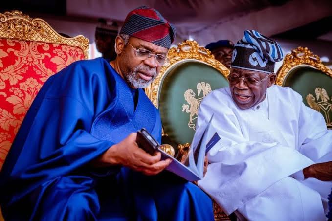 President Bola Tinubu and his Chief of Staff, Femi Gbajabiamila