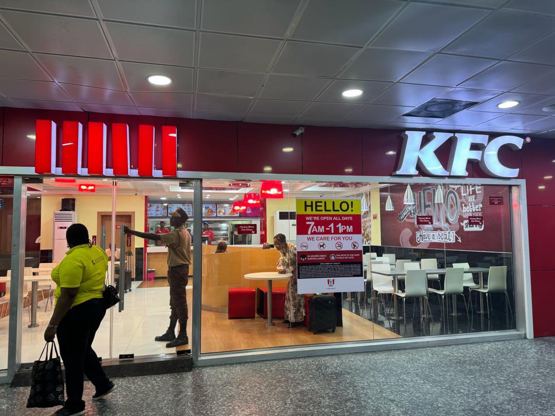 KFC, Murtala Muhammed Airport Branch (Photo: Debola Daniel)