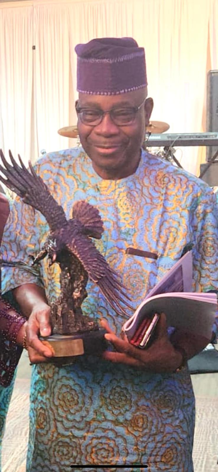 Otunba T.J. Abass Honored For Community Service By Book Club International