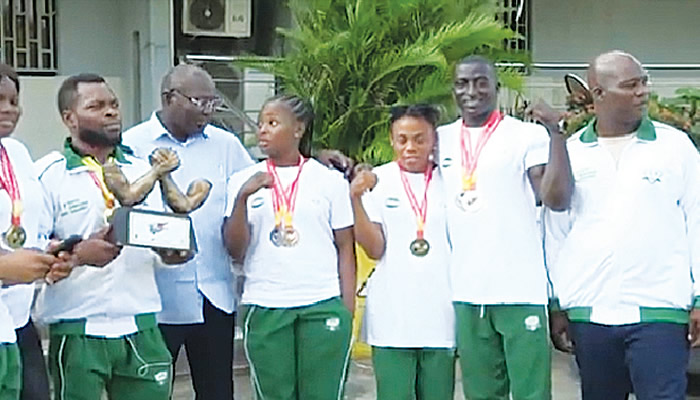 Nigerian Mausi Zannu Etches Name In History With Maiden Arm Wrestling Gold