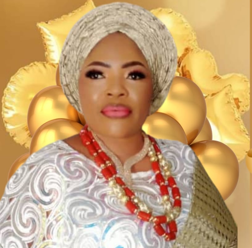 Olori Fatima Mojisola Balogun, the wife of the Elejinrin of Ejinrin of Lagos State, Oba Rafiu Balogun