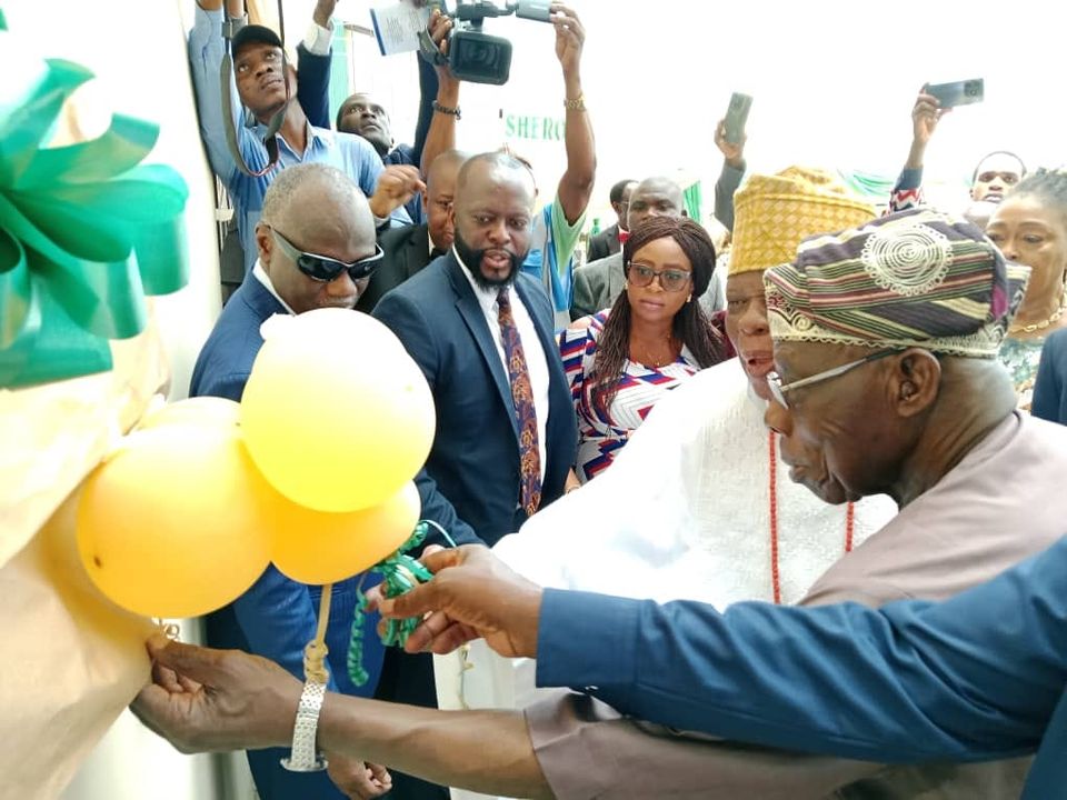 Obasanjo Hails Philanthropic Gesture As Onafowokan Donates Building To Bells University