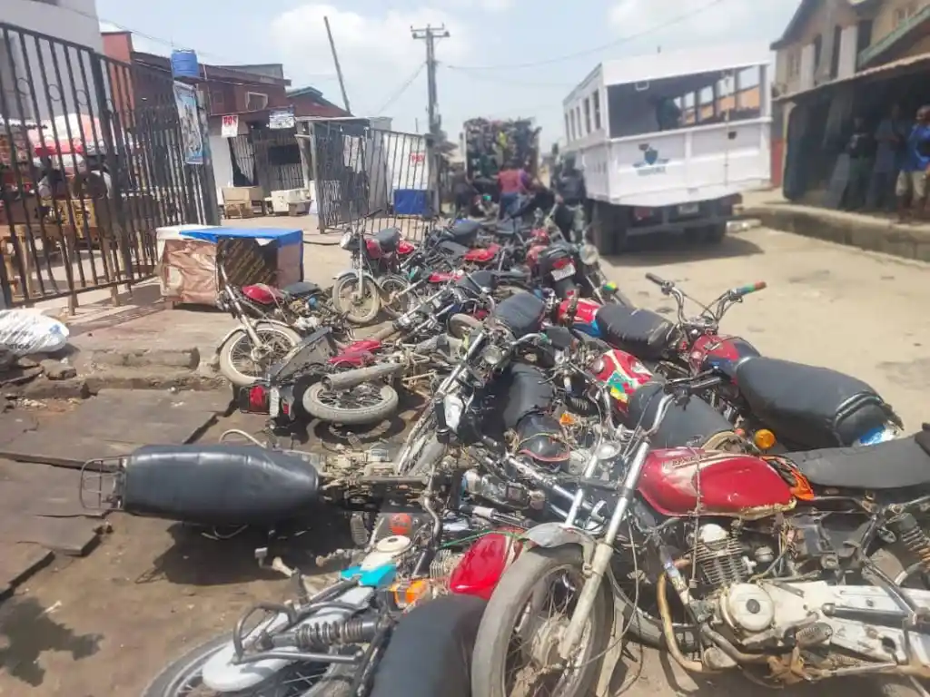 Lagos Taskforce Unleashes Crackdown On Defiant Okada Riders