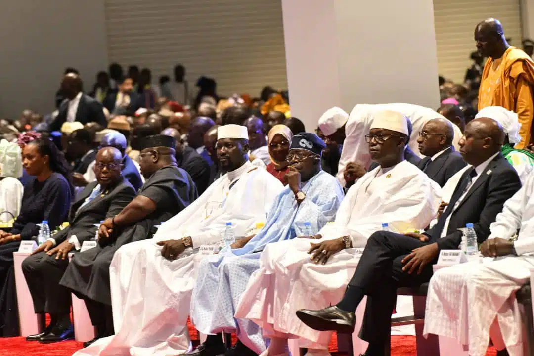 Tinubu Attends Faye's Inauguration As Senegal's President