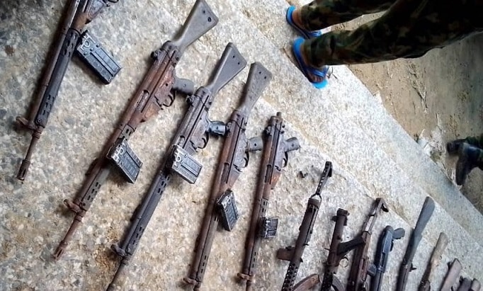 Department of Army Public Relations, the troops seized an array of weapons and ammunition, including "a G3 rifle, 853 rounds of 7.62mm Nato ammunition, and 19 rounds of 7.62mm special ammunition.