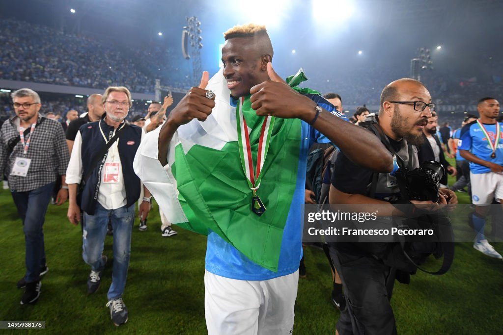 Napoli Boss Grilled Over Suspected Transfer Trickery In Osimhen Deal