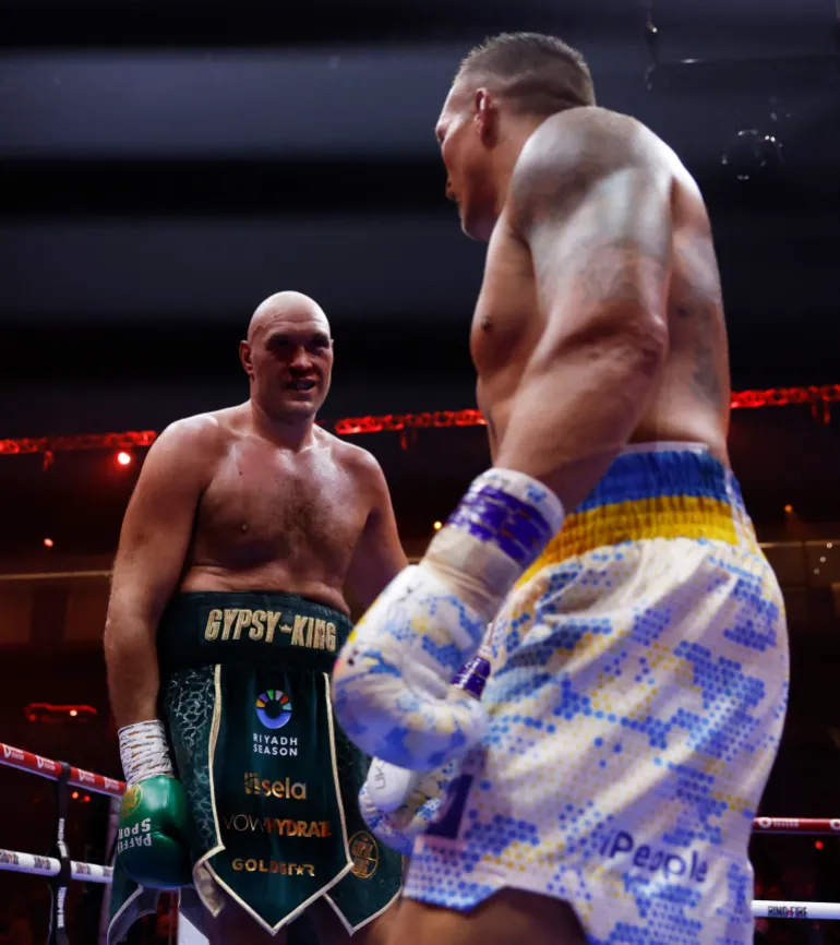 Tyson Fury vs Oleksandr Usyk (Photo: Andrew Couldridge/Action Images via Reuters)