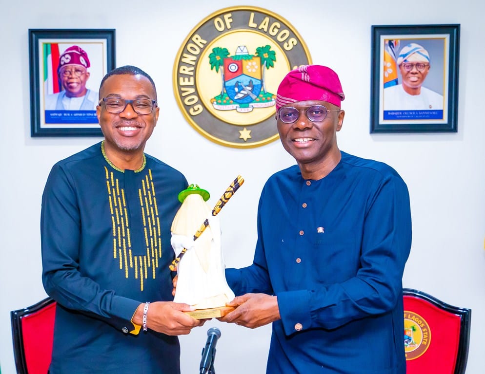 Sanwo-Olu, Jamaican High Commissioner To Nigeria Lincoln G. Downer Discuss Cultural Ties, Investments In Lagos