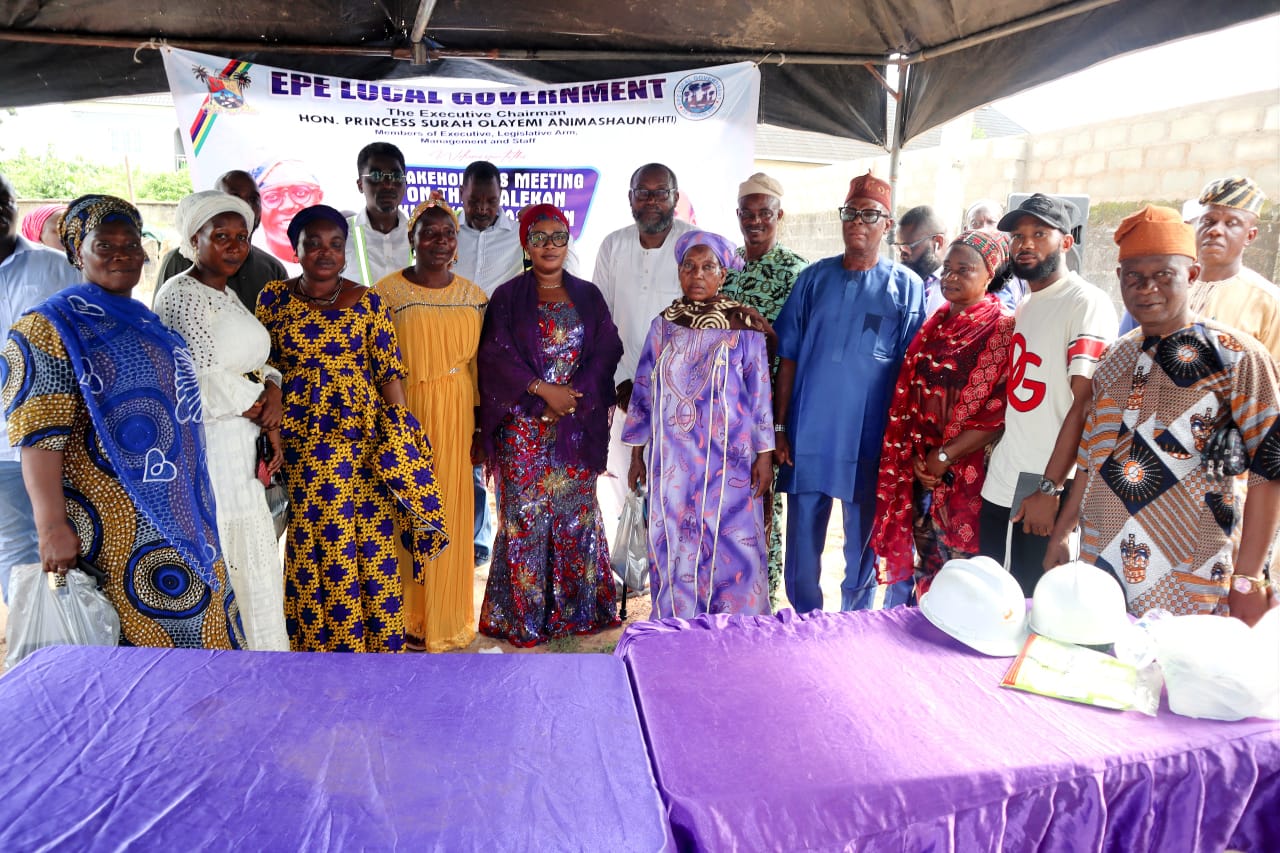 114 Roads' Initiative: Epe Local Government Holds Stakeholder’s Meeting Ahead Of Road Construction