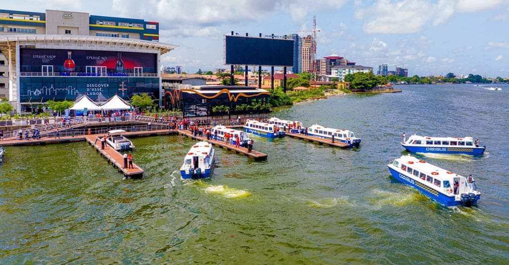 New boats for water transportation in Lagos