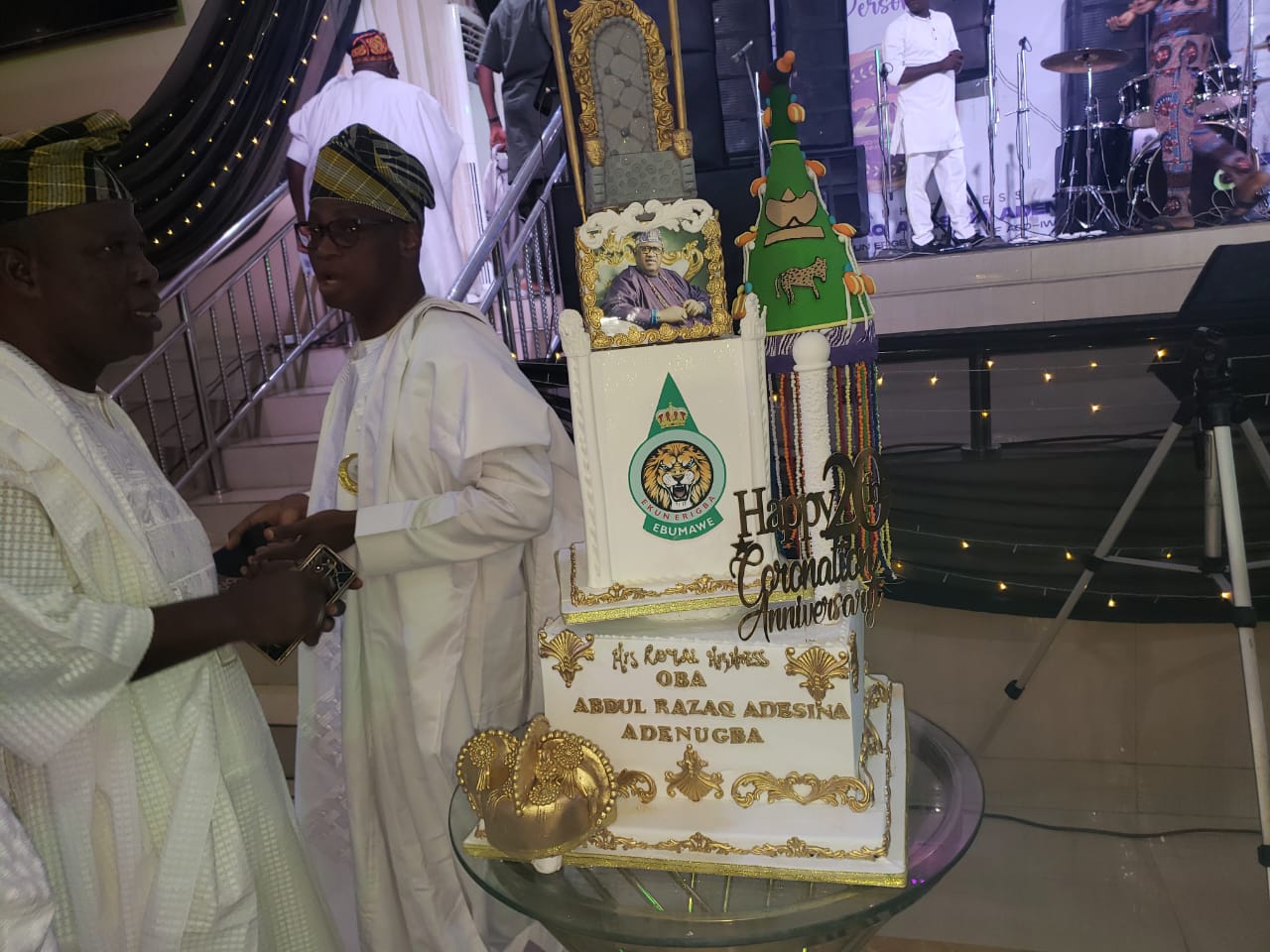 20th coronation anniversary ceremony of Ọba Abdul Razaq Adesina Adenugba, Ebumawe of Ago Iwoye, Ogun State