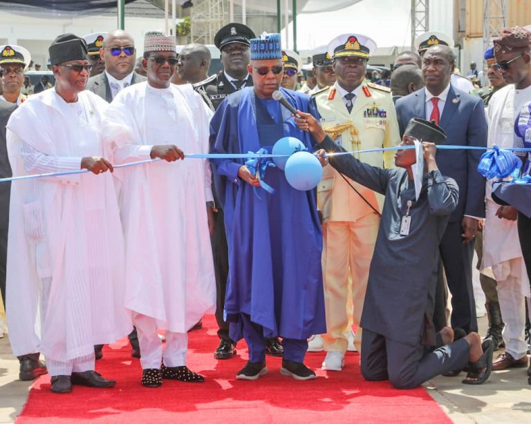 Tinubu Inaugurates Three warships