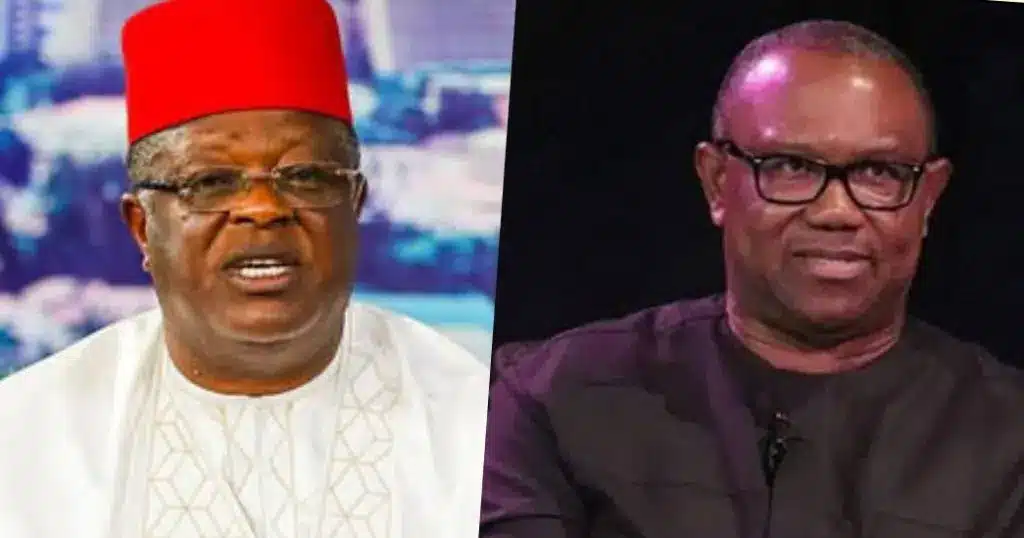 Umahi Slams Peter Obi For 'Inciting' Igbos Over Coastal Highway Project