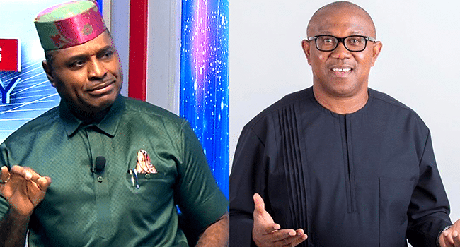 Peter Obi Endorses Abure's Leadership