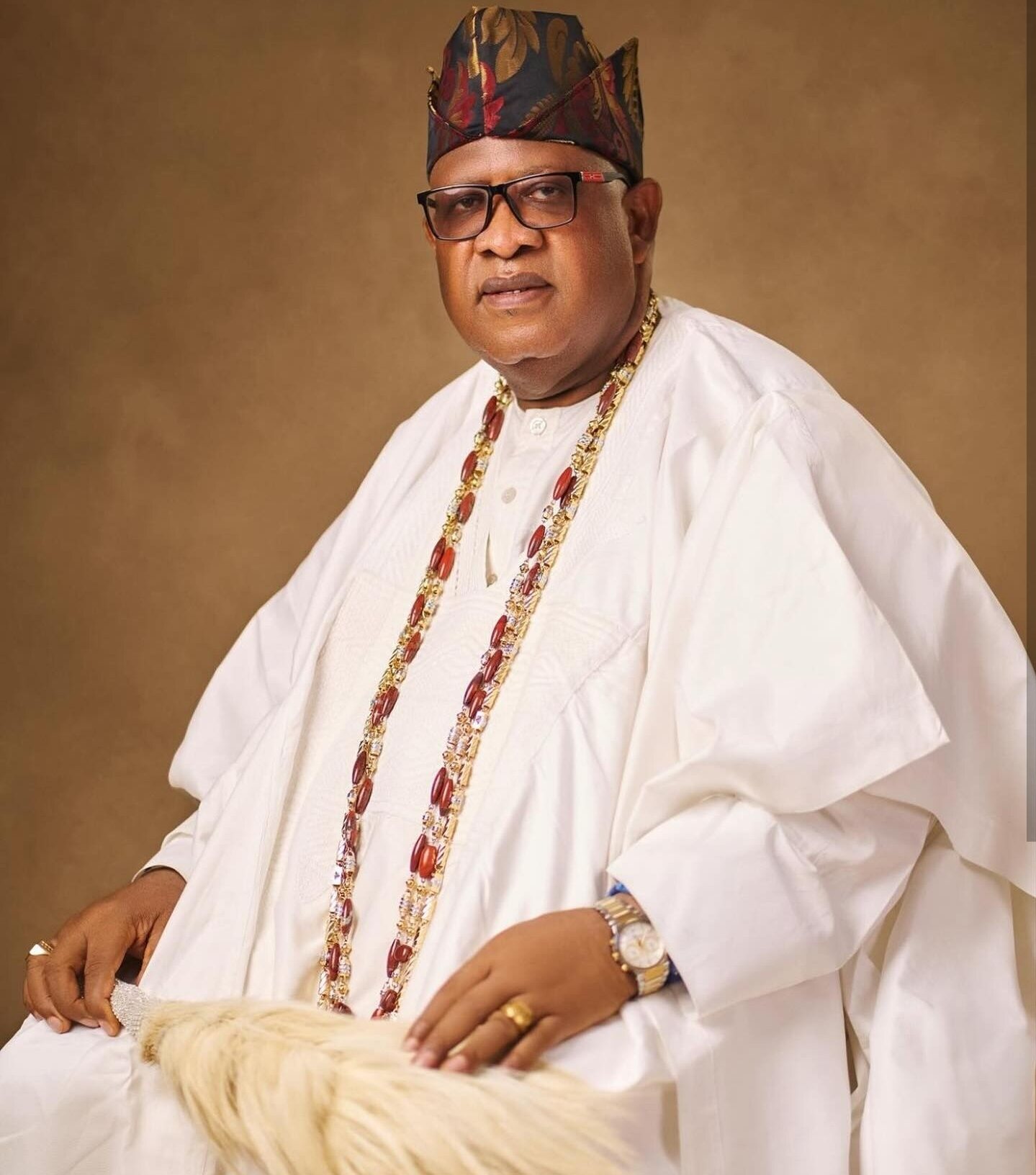 Ebumawe of Ago-Iwoye, Ogun State, Oba Abdulrazaq Adenugba